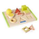Дерев'яний сортер Guidecraft Manipulatives Фігури в просторі (G674421)
