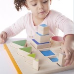 Дерев'яний сортер Guidecraft Manipulatives Фігури і розміри (G673721)