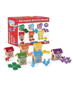 Набір-сортер Guidecraft Manipulatives Хто в будиночку (G505921)