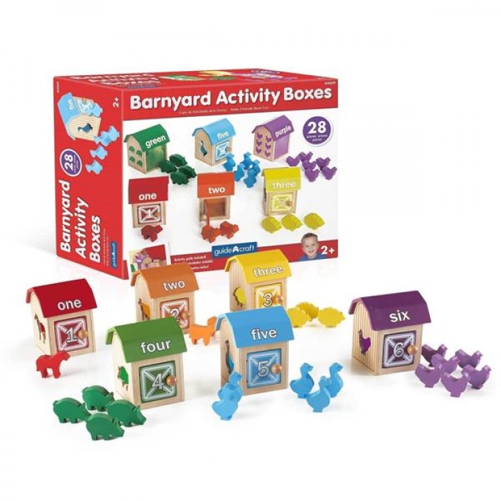 Набір-сортер Guidecraft Manipulatives Хто в будиночку (G505921)