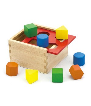 Дерев'яний сортер Viga Toys Геометричні фігури (5084421)
