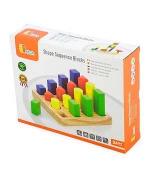 Дерев'яний сортер Viga Toys Фігури і розміри (5136721)