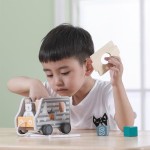 Дерев'яна каталка-сортер Viga Toys PolarB Вантажівка (4404121)