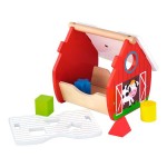 Дерев'яний сортер Viga Toys Веселий будиночок (5053321)