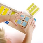 Дерев'яний пазл-сортер Guidecraft Manipulatives Частини квадрата (G674821)