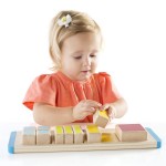 Дерев'яний пазл-сортер Guidecraft Manipulatives Частини квадрата (G674821)