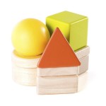 Дерев'яний сортер Guidecraft Manipulatives Фігури в просторі (G674421)