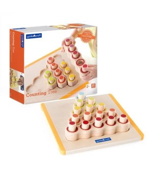 Дерев'яний сортер Guidecraft Manipulatives Рахункове дерево (G690321)
