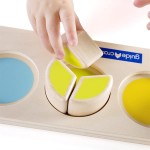 Дерев'яний пазл-сортер Guidecraft Manipulatives Сектори круга (G673921)