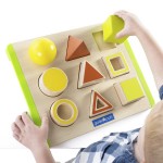 Дерев'яний сортер Guidecraft Manipulatives Фігури в просторі (G674421)