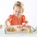 Дерев'яний пазл-сортер Guidecraft Manipulatives Сегменти круга (G674621)