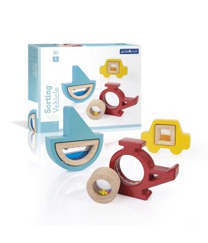 Дерев'яний сортер Guidecraft Manipulatives Транспорт (G674121)