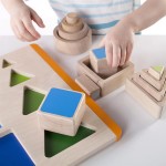 Дерев'яний сортер Guidecraft Manipulatives Фігури і розміри (G673721)