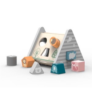 Дерев'яний сортер Viga Toys PolarB Розвиток 5 в 1 (44007)