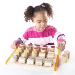 Дерев'яний сортер Guidecraft Manipulatives Рахункові циліндри (G690221)