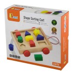 Дерев'яний сортер Viga Toys Візок із фігурами (5858321)