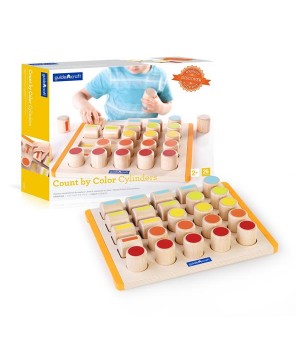 Дерев'яний сортер Guidecraft Manipulatives Рахункові циліндри (G690221)