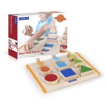 Дерев'яний сортер Guidecraft Manipulatives Фігури і розміри (G673721)