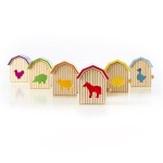 Набір-сортер Guidecraft Manipulatives Хто в будиночку (G505921)