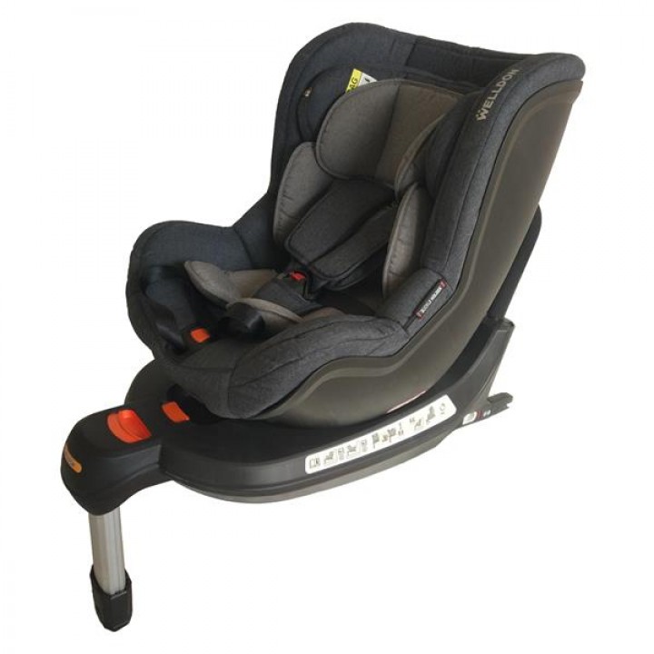 Автокрісло Welldon Safe Rotate Isofix (графітовий/сірий) IG03-S95-00121