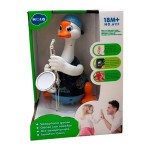 Інтерактивна музична іграшка Hola Toys Гусак-саксофоніст, синій (6111-blue)