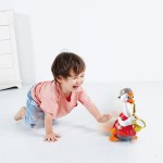 Інтерактивна музична іграшка Hola Toys Гусак-саксофоніст, червоний (6111-red)