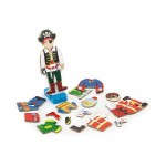 Набір магнітів Viga Toys Гардероб хлопчика (50021VG21)