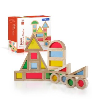 Ігровий набір блоків Guidecraft Block Play Маленька веселка, 5 см, 20 шт. (G3082)