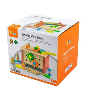 Дерев'яний ігровий набір Viga Toys Верстат з інструментами (5162121)