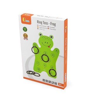 Ігровий набір Viga Toys Жабеня з кільцями (5066121)