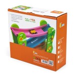 Дерев'яний автотрек Viga Toys з машинками (5961021)