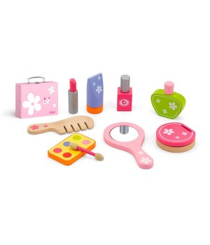 Дерев'яний ігровий набір Viga Toys Усе для макіяжу (5053121)
