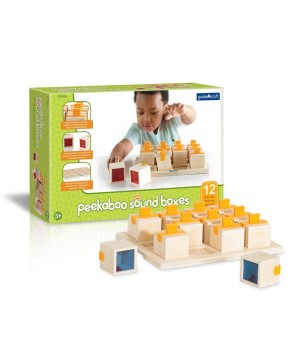 Гра Guidecraft Manipulatives Звукові коробочки (G508421