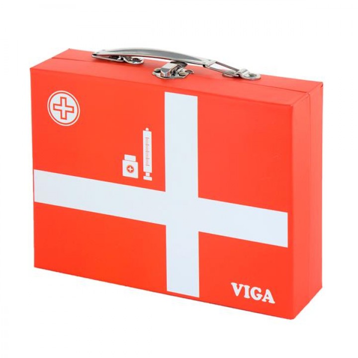 Дерев'яний ігровий набір Viga Toys Валізка доктора (5053021)