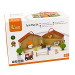 Дерев'яний ігровий набір Viga Toys Будиночок-ферма (5161821)