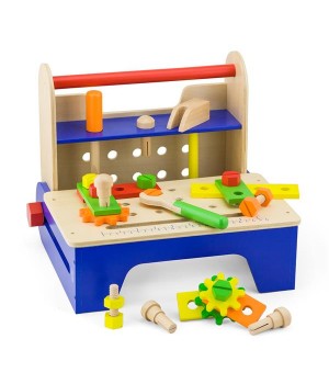 Дерев'яний ігровий набір Viga Toys Ящик з інструментами (5986921)