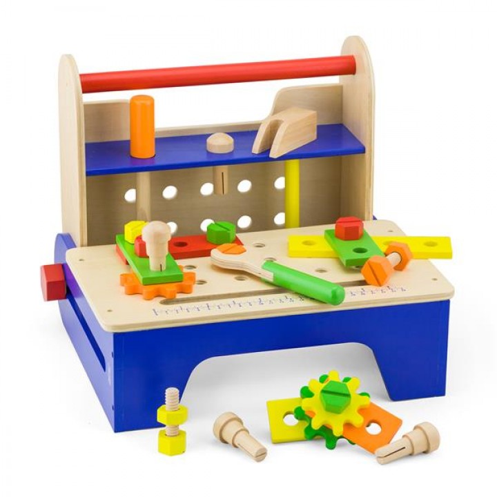 Дерев'яний ігровий набір Viga Toys Ящик з інструментами (5986921)