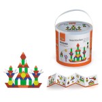 Дерев'яний ігровий набір Viga Toys Кольорова мозаїка, 250 ел. (5006521)