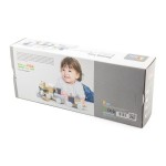 Дерев'яний поїзд Viga Toys Екокубики (5161121)