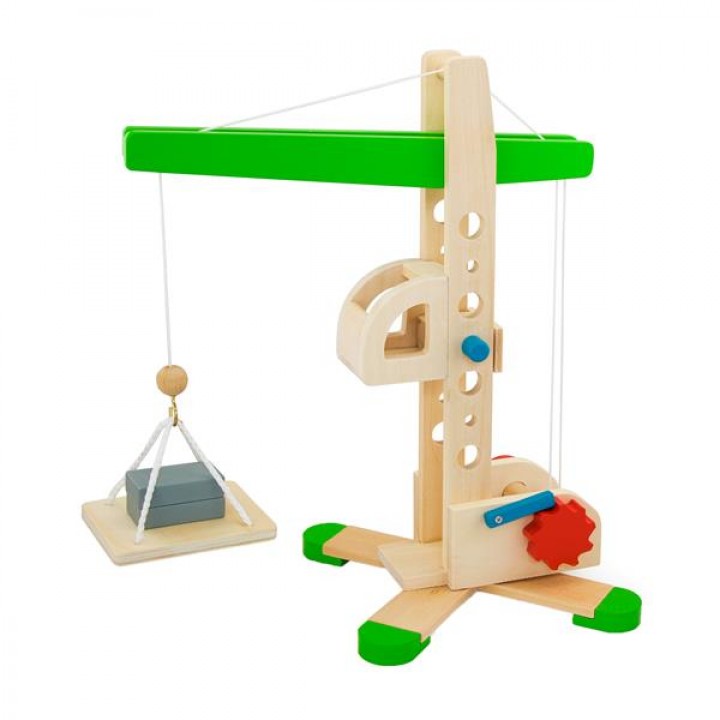 Дерев'яна іграшка Viga Toys Підйомний кран (5969821)