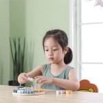 Дерев'яний ігровий набір Viga Toys PolarB Шестерінки зі звірятами (44006)