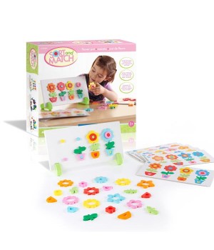 Тематичний набір магнітів Guidecraft Manipulatives Квіти (G5090) Тематичний набір магнітів Guidecraft Manipulatives Квіти (G5090)
