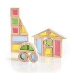 Ігровий набір блоків Guidecraft Block Play Маленька веселка, 5 см, 20 шт. (G3082)