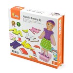 Набір магнітів Viga Toys Гардероб дівчинки (5965221)