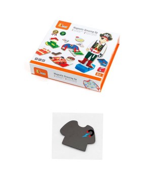 Набір магнітів Viga Toys Гардероб хлопчика (50021VG21)