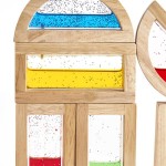 Ігровий набір блоків Guidecraft Block Play Кольорова вода, 14 см, 8 шт. (G3013)