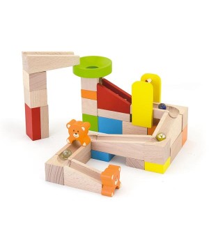Дерев'яний конструктор Viga Toys Marble Run Горки для кульок (5161921)
