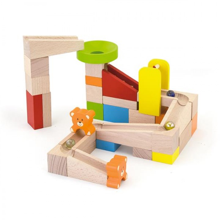 Дерев'яний конструктор Viga Toys Marble Run Горки для кульок (5161921)