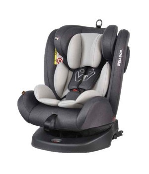 Автокрісло Welldon Angela Isofix (графітовий/сірий) WD002-TT95-001