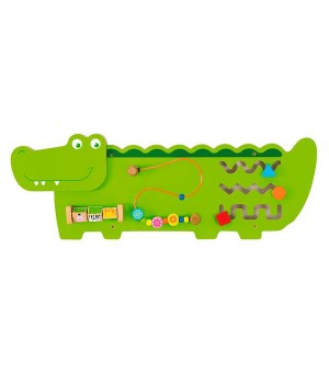 Бізіборд Viga Toys Крокодильчик (50469FSC)